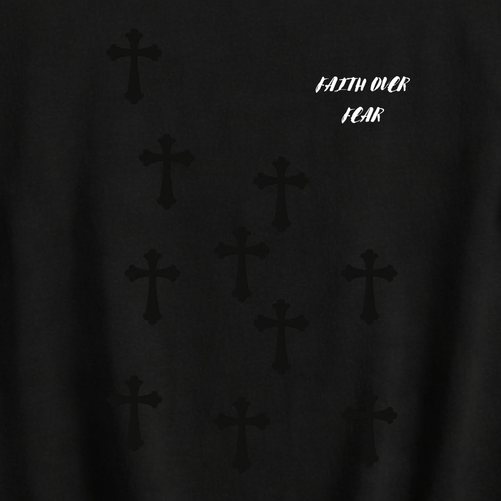 Faith Over Fear | Spiritual Streetwear Graphic Tee | By DRIPBERRY