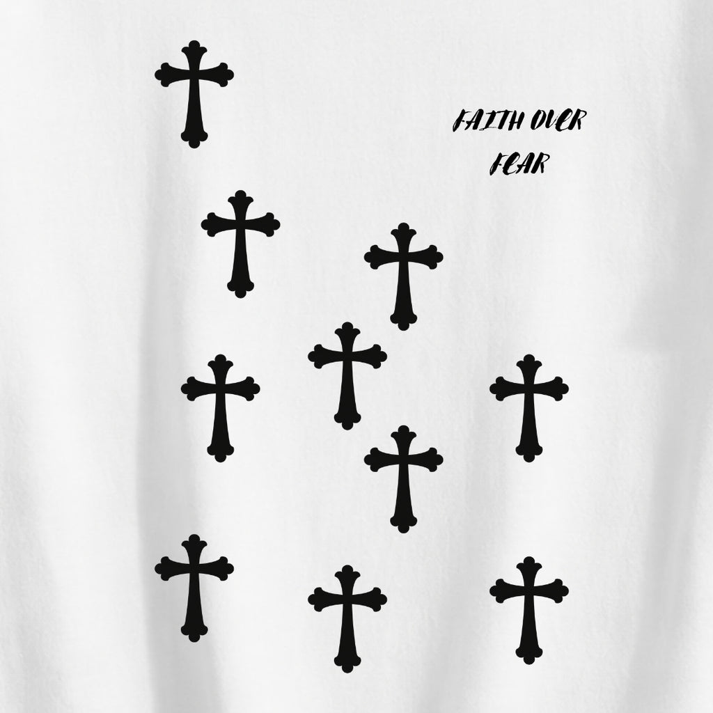 Faith Over Fear | Spiritual Streetwear Graphic Tee | By DRIPBERRY