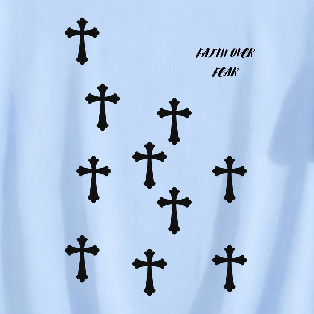 Faith Over Fear | Spiritual Streetwear Graphic Tee | By DRIPBERRY