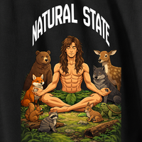 Natural State | Graphic Muscle Tank | By DRIPBERRY