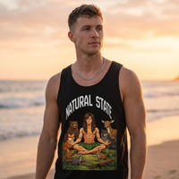 Natural State | Graphic Muscle Tank | By DRIPBERRY
