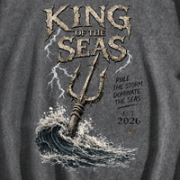 King of the Seas | Washed Streetwear Tee | By DRIPBERRY