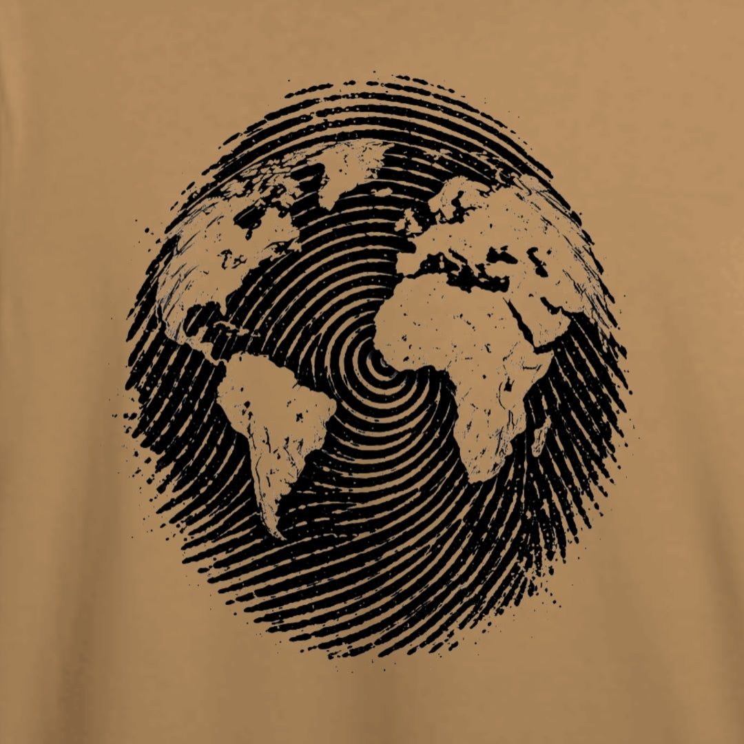 The World In Your Hands | Streetwear Graphic Tee | By DRIPBERRY