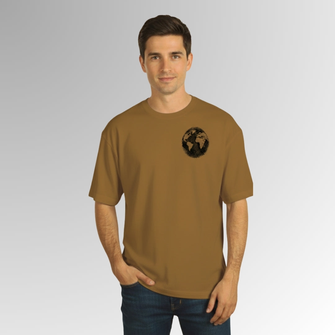 The World In Your Hands | Streetwear Graphic Tee | By DRIPBERRY