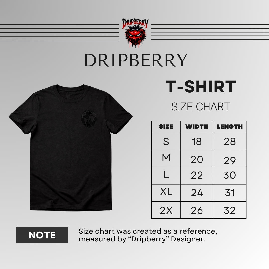 The World In Your Hands | Streetwear Graphic Tee | By DRIPBERRY