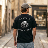 The World In Your Hands | Streetwear Graphic Tee | By DRIPBERRY