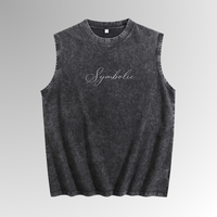 Symbolic Washed Tank Top | Vintage Wash Tank Top | By DRIPBERRY