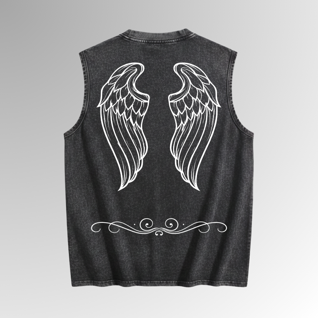 Symbolic Washed Tank Top | Vintage Wash Tank Top | By DRIPBERRY