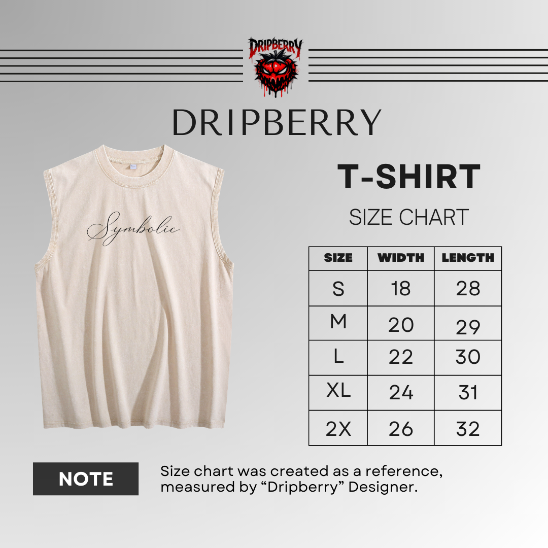Symbolic Washed Tank Top | Vintage Wash Tank Top | By DRIPBERRY