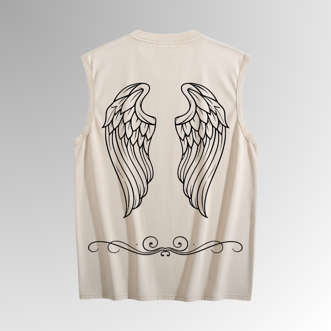 Symbolic Washed Tank Top | Vintage Wash Tank Top | By DRIPBERRY