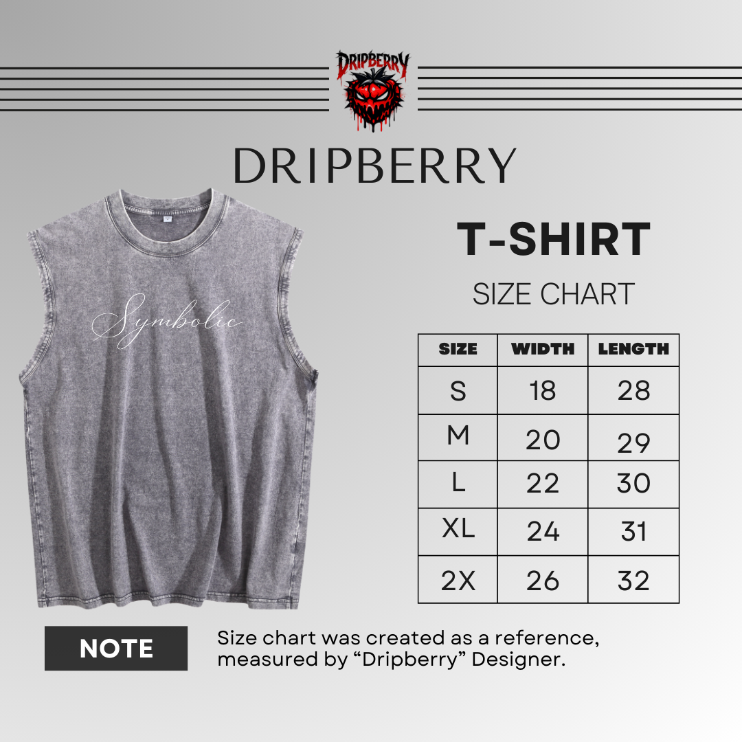 Symbolic Washed Tank Top | Vintage Wash Tank Top | By DRIPBERRY