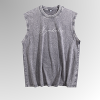 Symbolic Washed Tank Top | Vintage Wash Tank Top | By DRIPBERRY