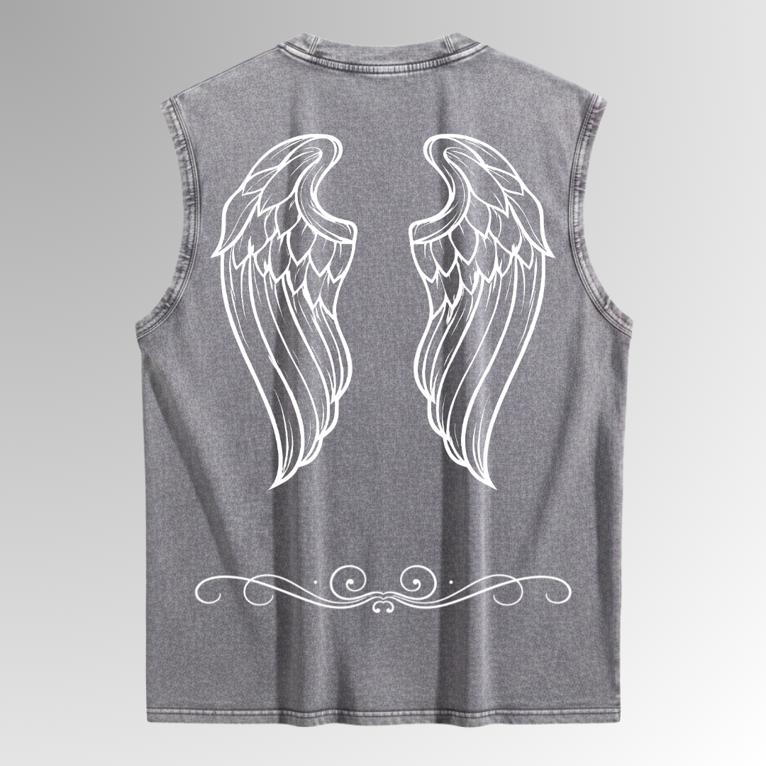 Symbolic Washed Tank Top | Vintage Wash Tank Top | By DRIPBERRY