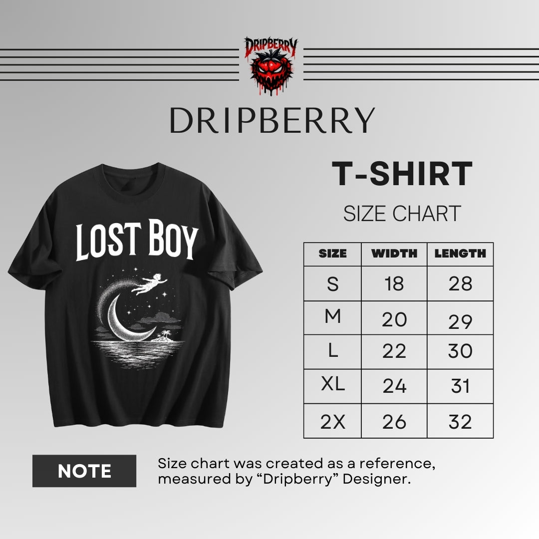 Lost Boy | Y2K Cartoon Graphic Tee | By DRIPBERRY