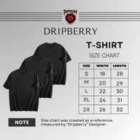Plain Black 3-Pack | Premium Cotton Crew Neck Tees | By DRIPBERRY