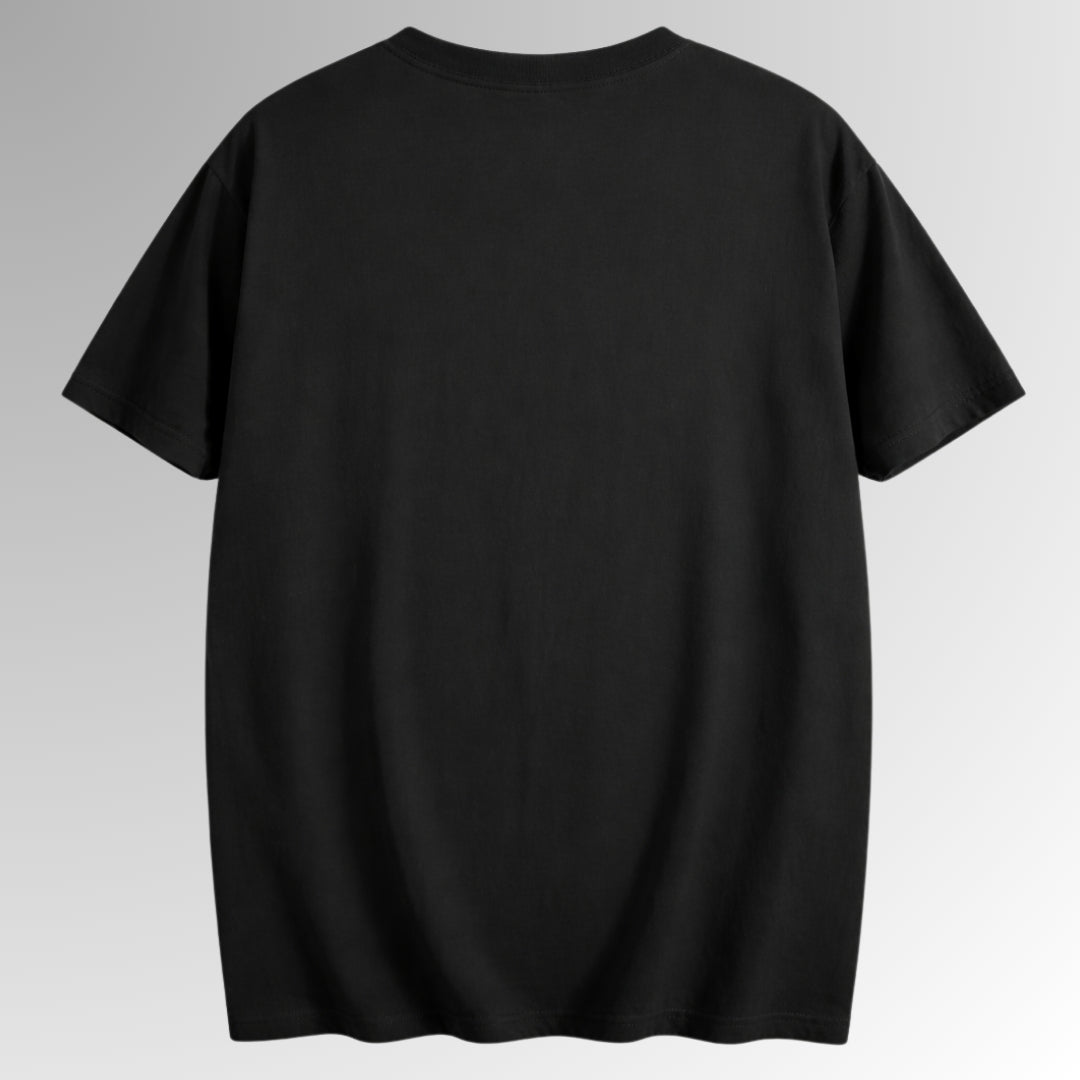 Plain Black 3-Pack | Premium Cotton Crew Neck Tees | By DRIPBERRY