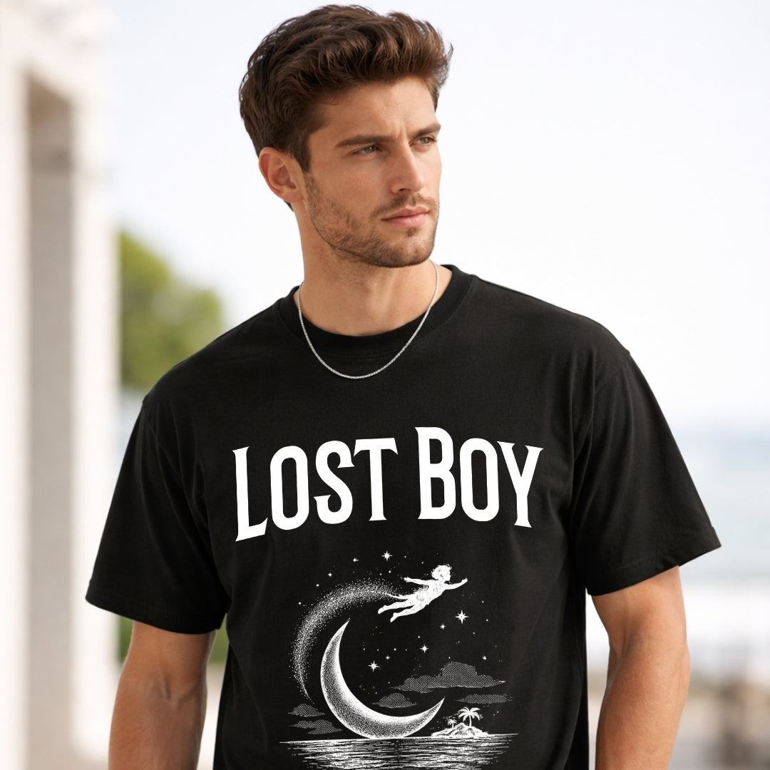 Lost Boy | Y2K Cartoon Graphic Tee | By DRIPBERRY