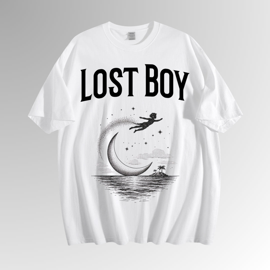 Lost Boy | Y2K Cartoon Graphic Tee | By DRIPBERRY