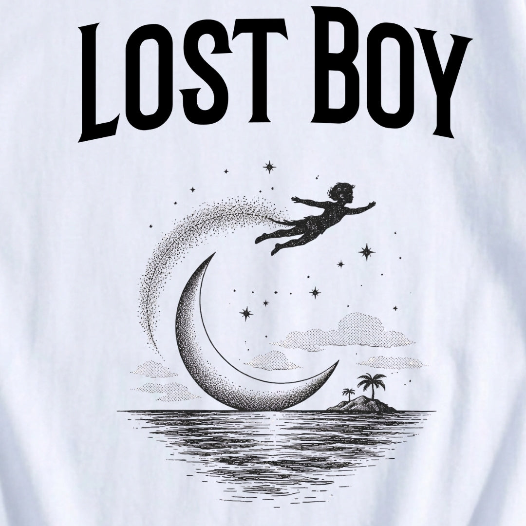 Lost Boy | Y2K Cartoon Graphic Tee | By DRIPBERRY