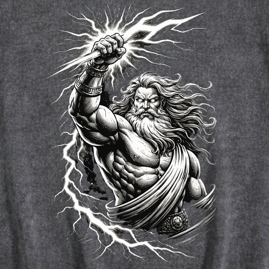 Wrath of Gods | Vintage Wash Streetwear Tee | By DRIPBERRY