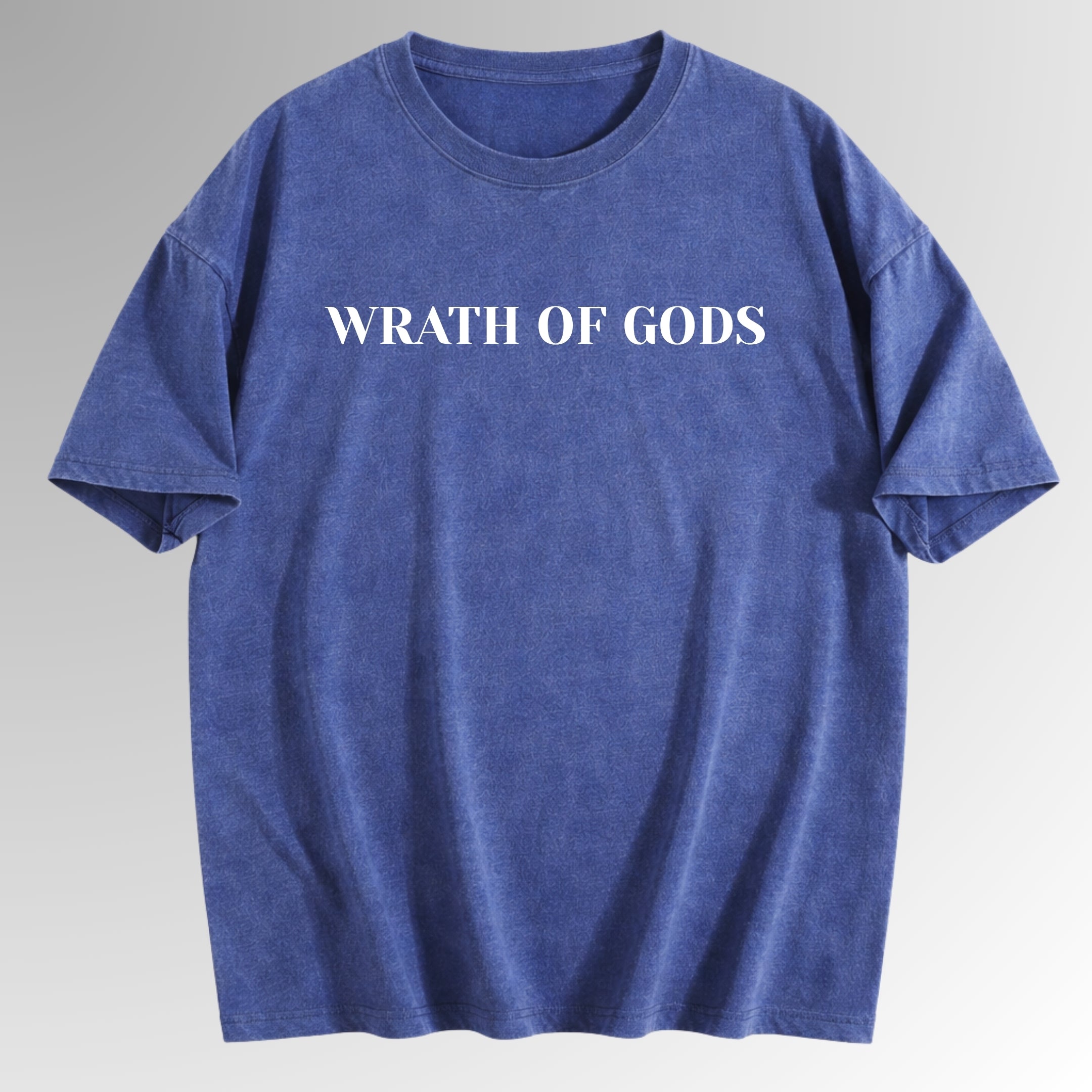Wrath of Gods | Vintage Wash Streetwear Tee | By DRIPBERRY